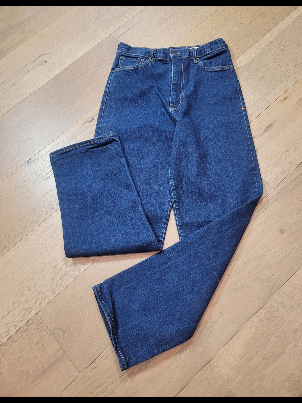 EUC Imogene + Willie Catherine Jeans Women's sz 30 Trouser Leg Selvage High Rise